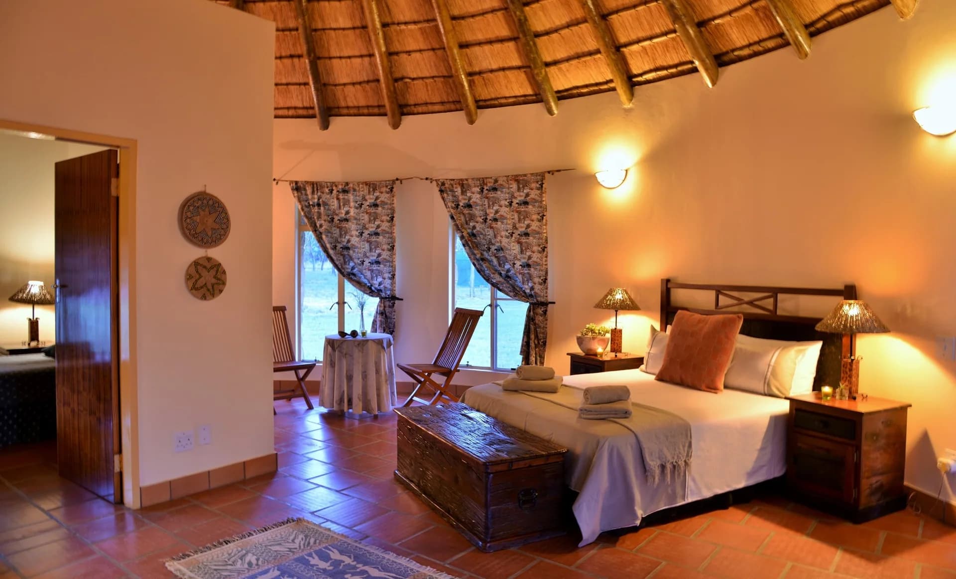Luxury Safari Chalet Amenities and Hospitality