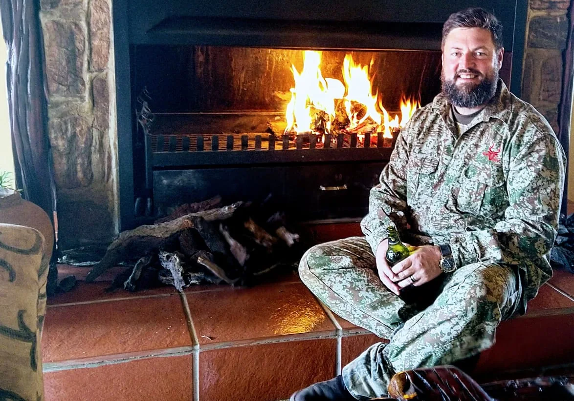 Lead Outfitter & Founder Gert J Meintjes in the Field