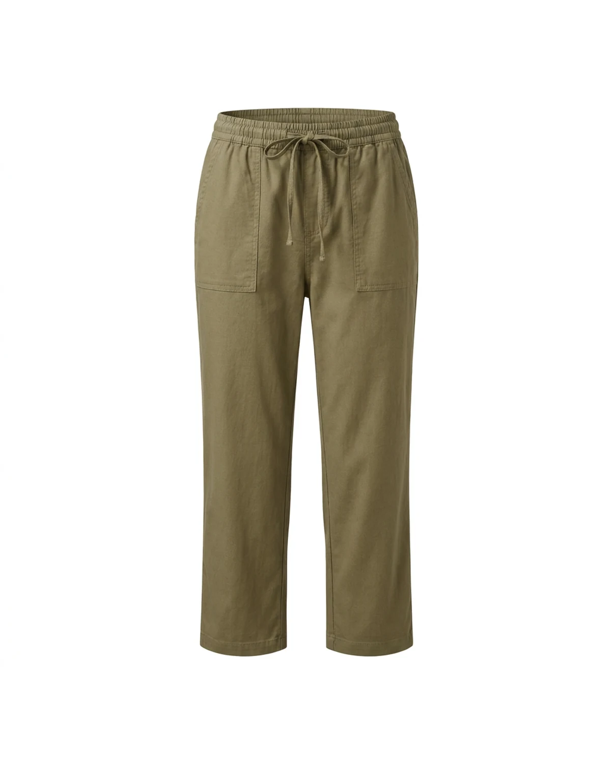 Ladies Drawstring Capri Pants (3/4 Length)