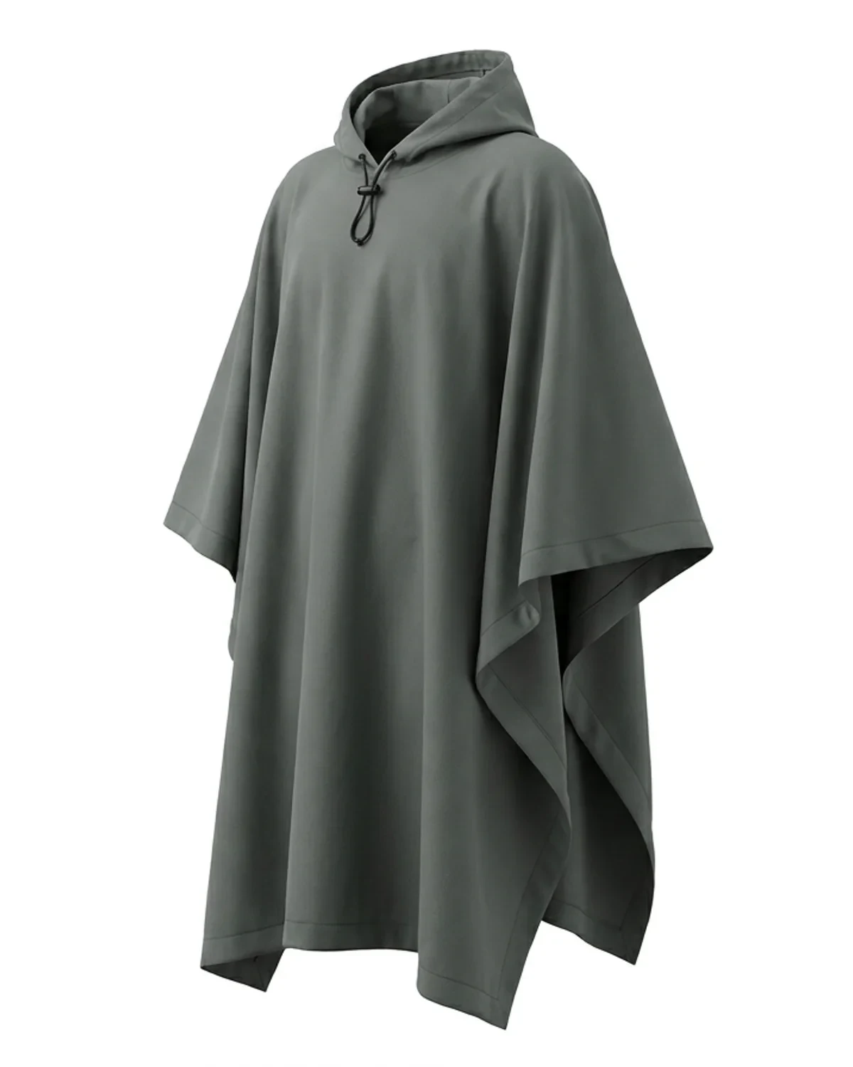 Safari Poncho - Polar Fleece Lined (Calf Length 1.2M Unlined / Custom) - View 1
