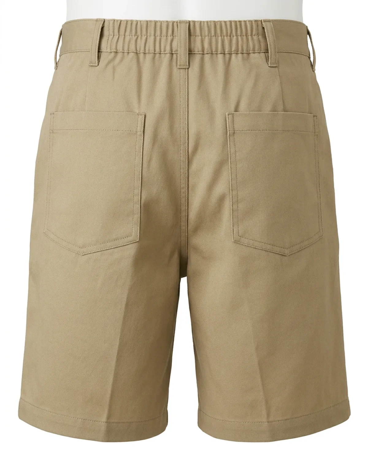 Tracker Plain Field Shorts with Fly & Half-Elasticated Waistband
