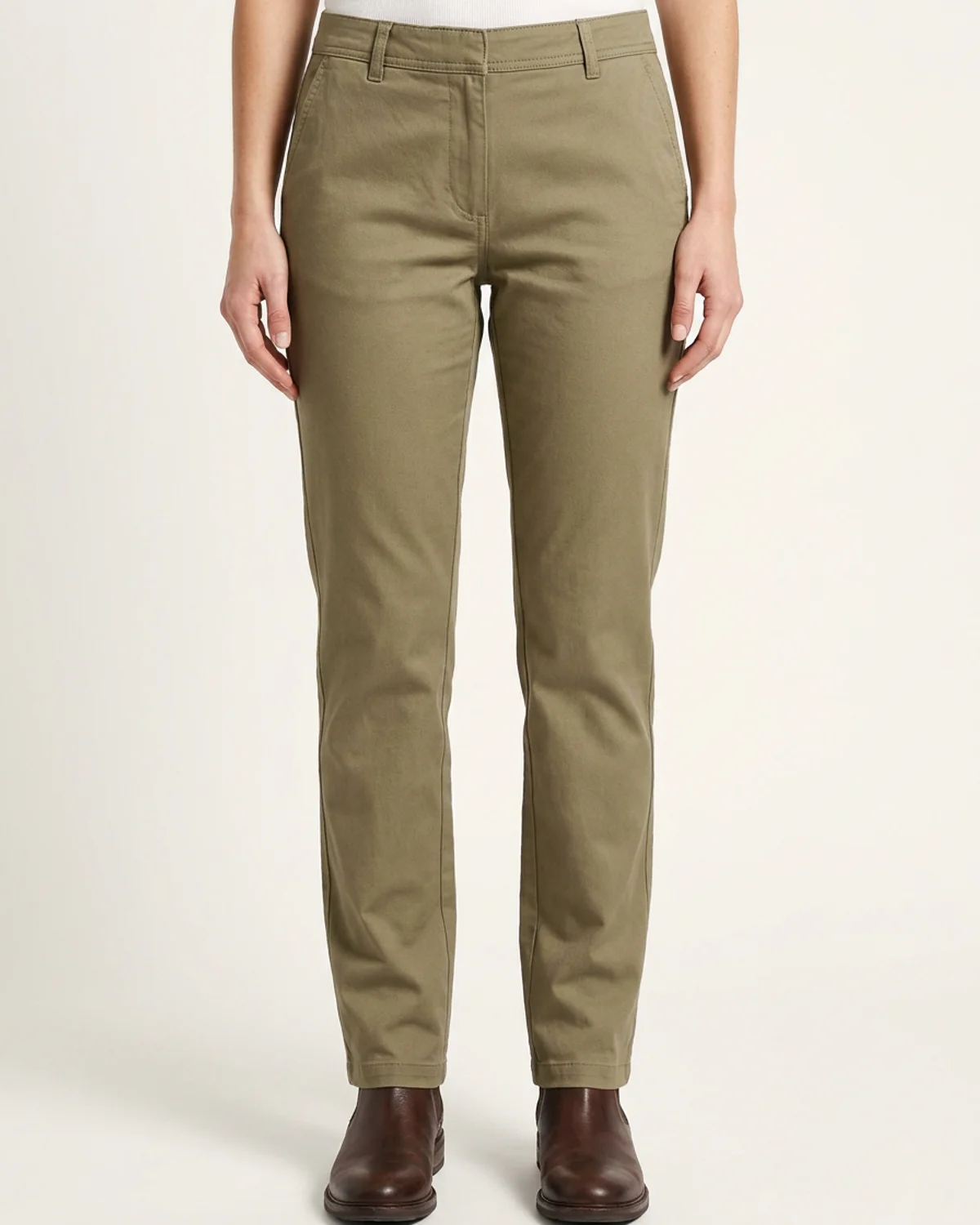 Ladies' Chino Pants: Polycotton 240 g