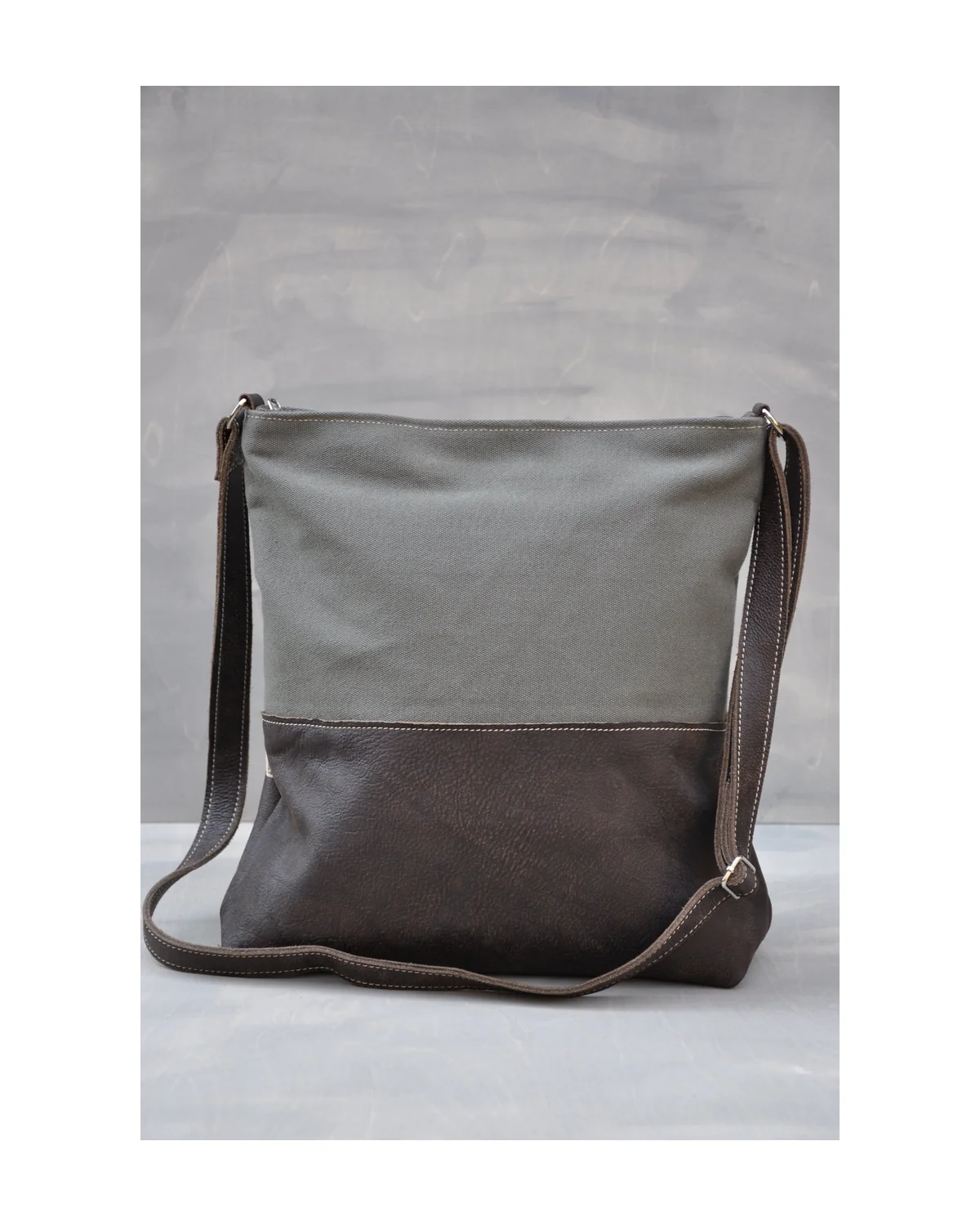 Hipster Maxi - (Olive / Buffed Brown) - View 1