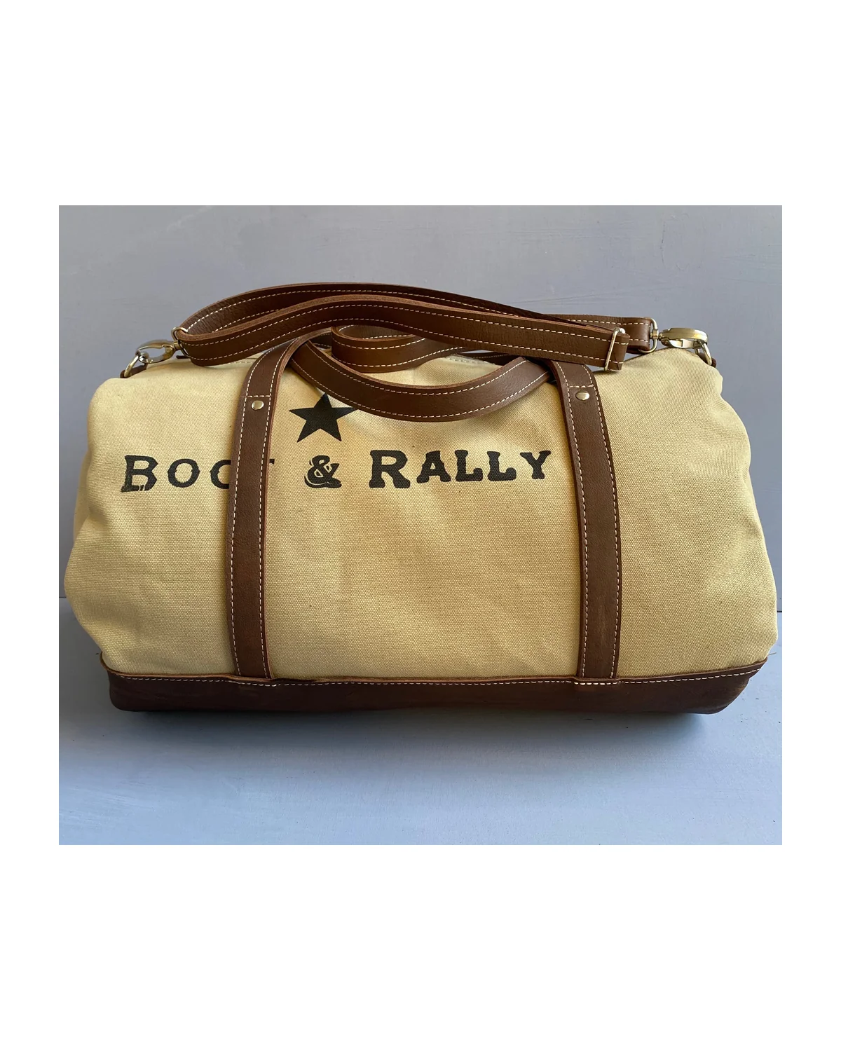 Safari Duffle ( Beige ) - View 1