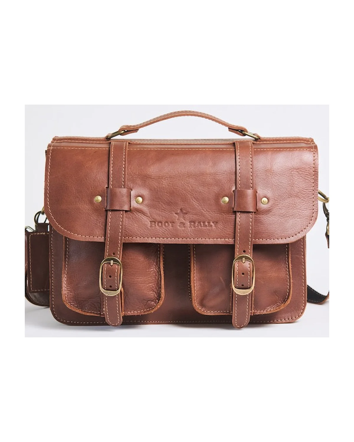 Vintage Leather School bag - View 1