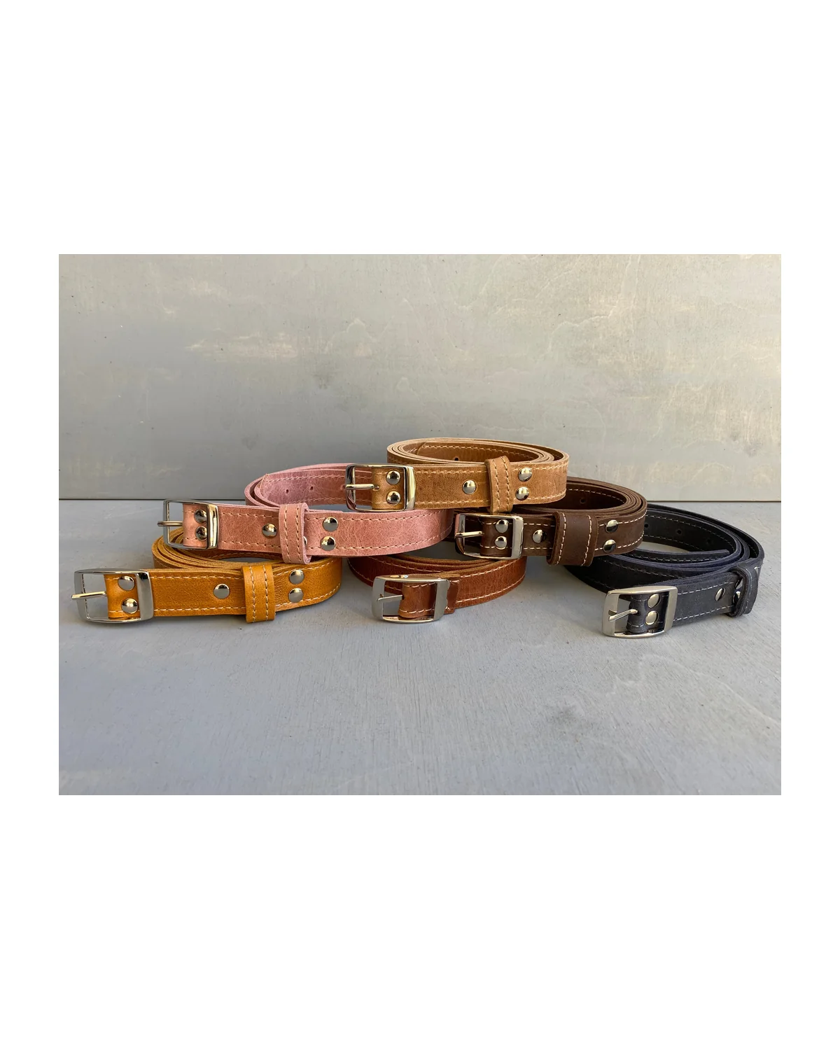 Womens leather belt - View 1